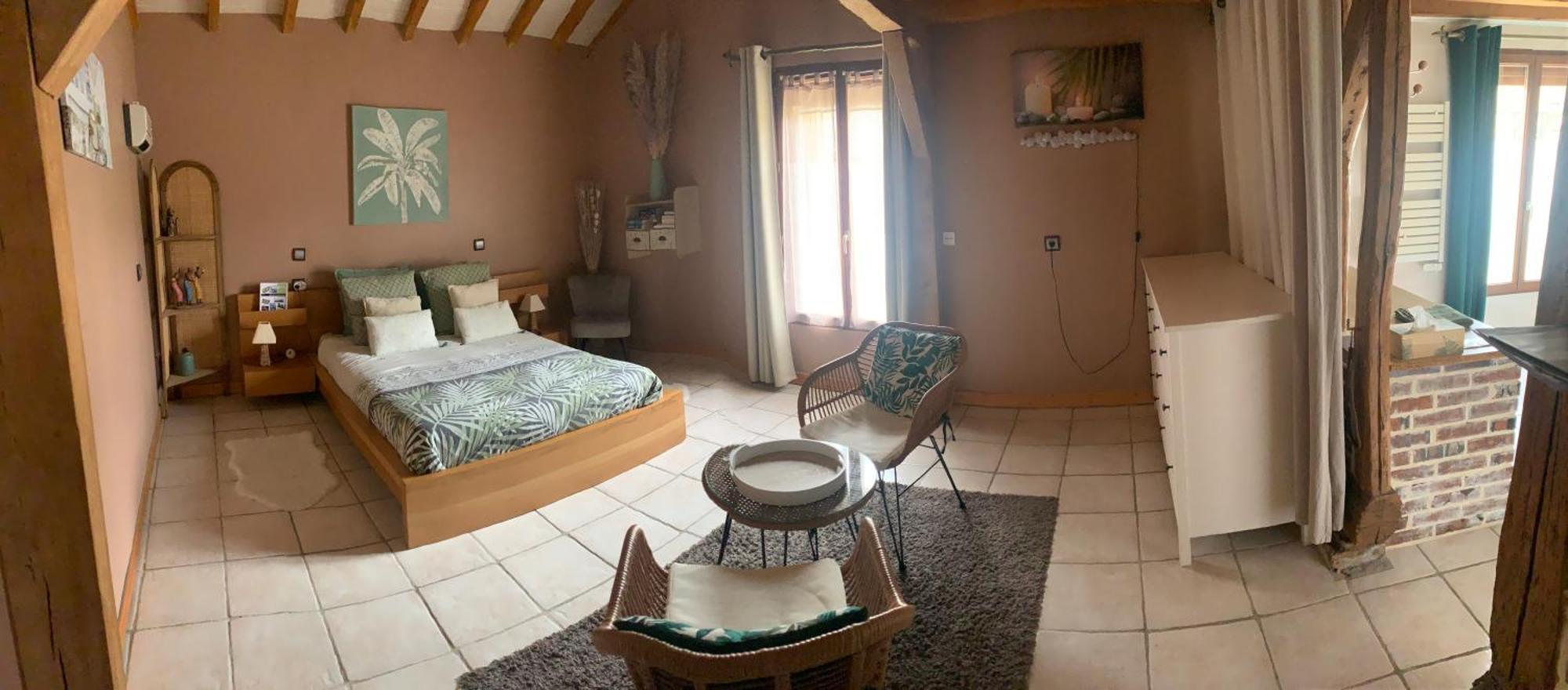 Chambre Salon Independant, Salle De Bain Wc Prives, Jardin Prive, Piscine Partagee Pres D'Un Lac Mesnil-Saint-Père Zewnętrze zdjęcie